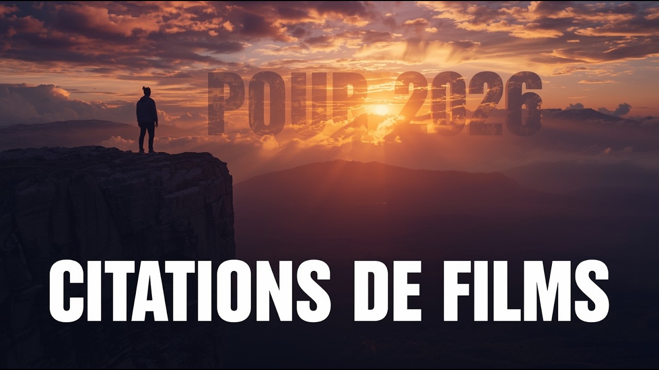 25 citations PUISSANTES de films pour commencer 2026 | Motivation & Inspiration