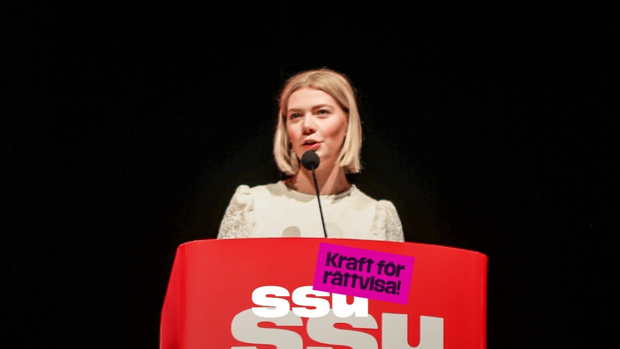 Lisa Nåbo inleder SSU:s 42:a förbundskongress | SSU