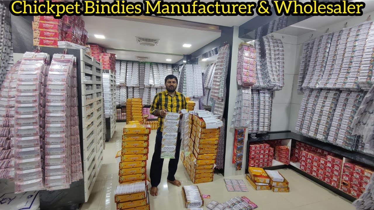 *Bindi* Manufacturer Chickpet Bangalore | Bindi wholesale market Bangalore | Fancy Designer Bindies