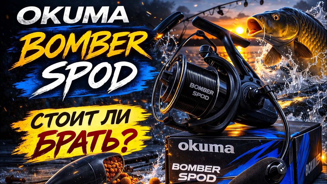 OKUMA Bomber Spod — я ожидал большего…