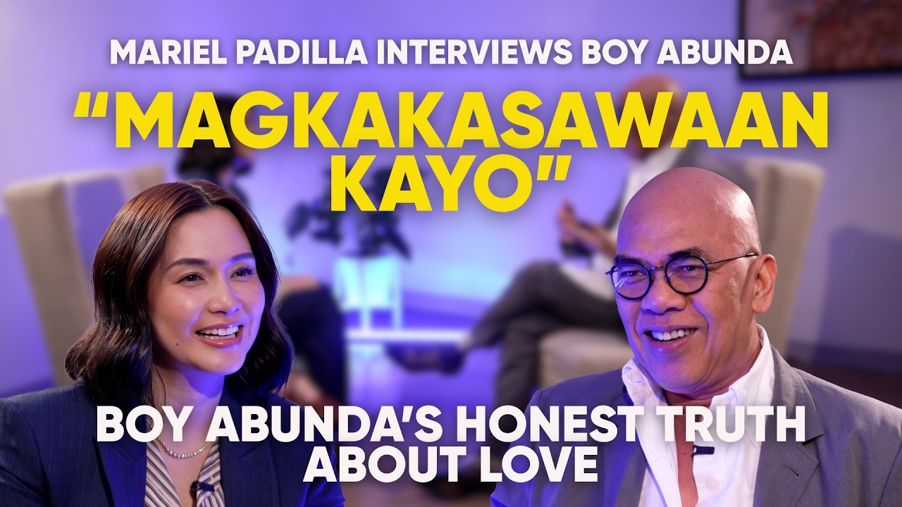 Mariel Padilla Interviews Boy Abunda | 