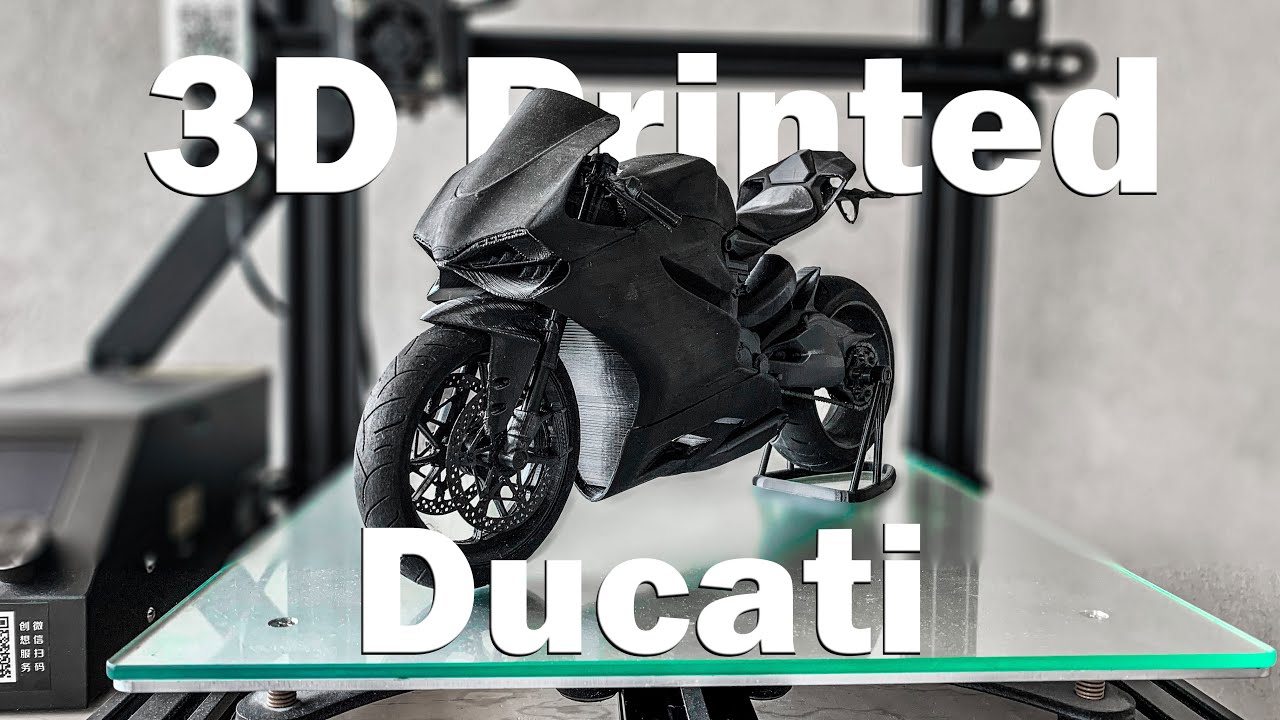 Imprimiendo en 3D una DUCATI PANIGALE