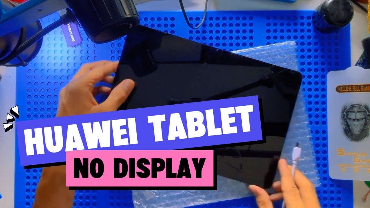check this resistor for nondisplay huawei tablet