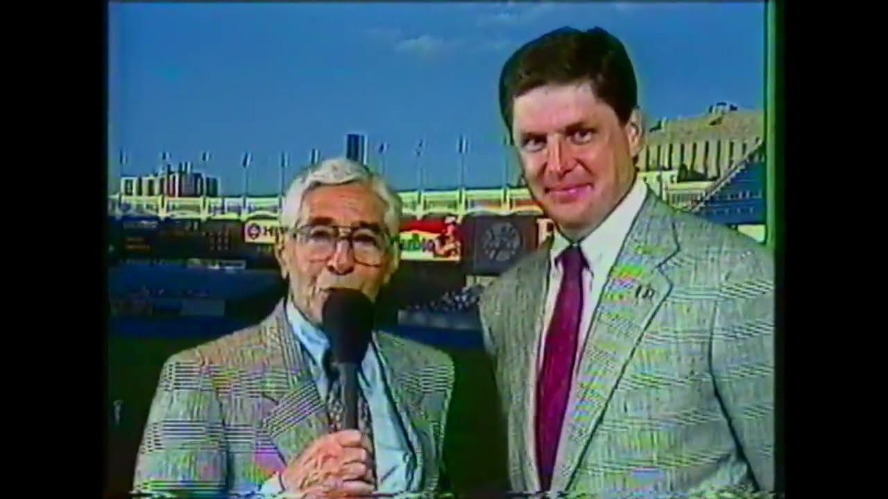 Yankees vs. Twins (WPIX) June 21, 1991 (Mattingly Home Run)