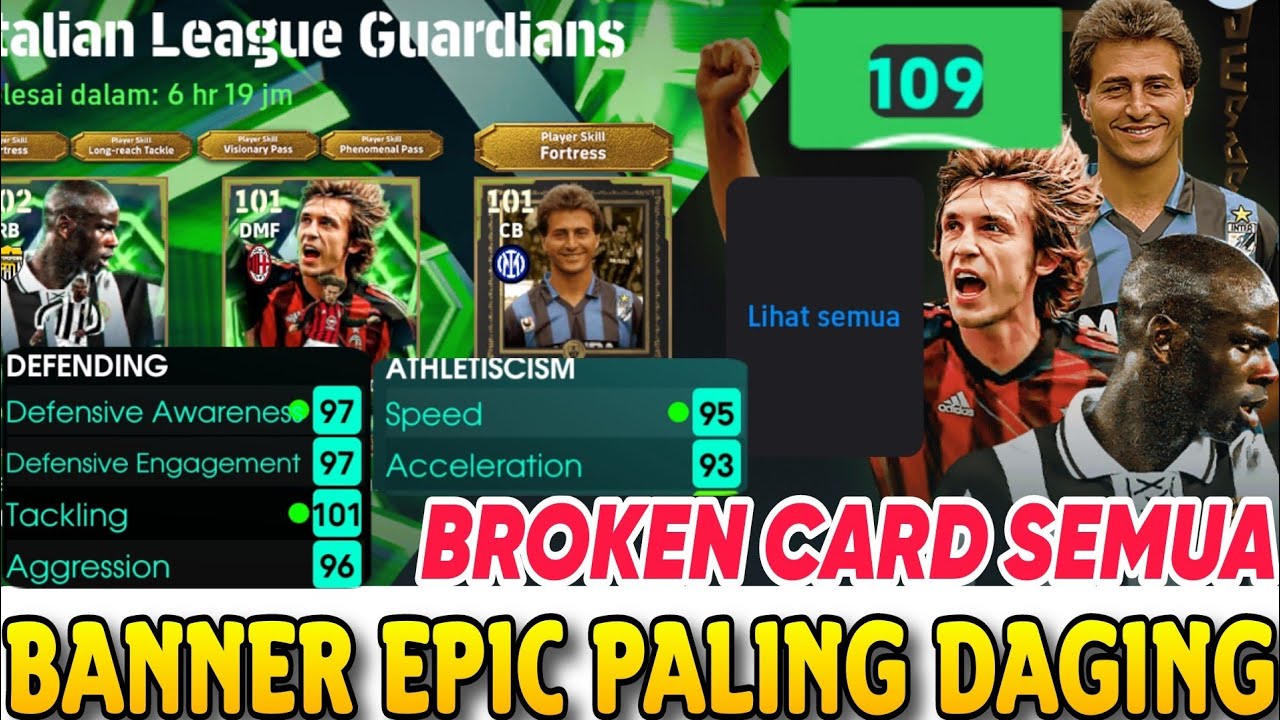 WAJIB GACHA BANNER EPIC FULL DAGING 🔥REVIEW BANNER EPIC GUARDIAN ITALIA - EFOOTBALL 2026