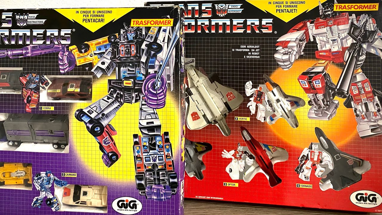 Videorece ITA: A Cuore Aperto, Volando sulle Ali di GIG Pentajet Superion Transformers G1 Aerialbot