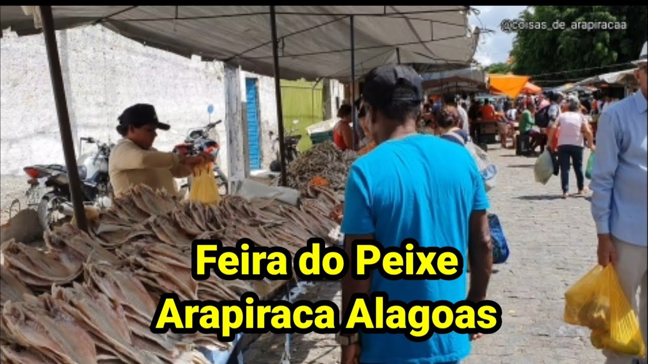 TRADICIONAL FEIRA LIVRE DE ARAPIRACA ALAGOAS
