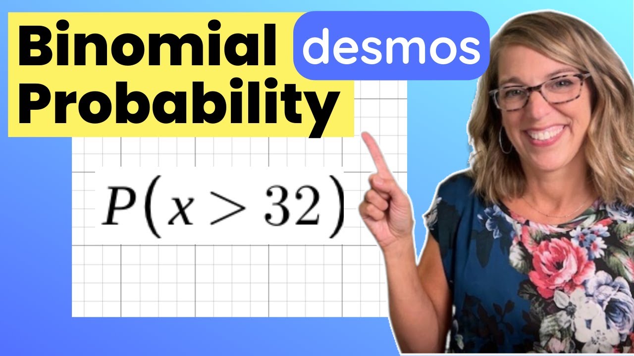 Биномиальные вероятности легко с Desmos | Биномиальные распределения в Desmos