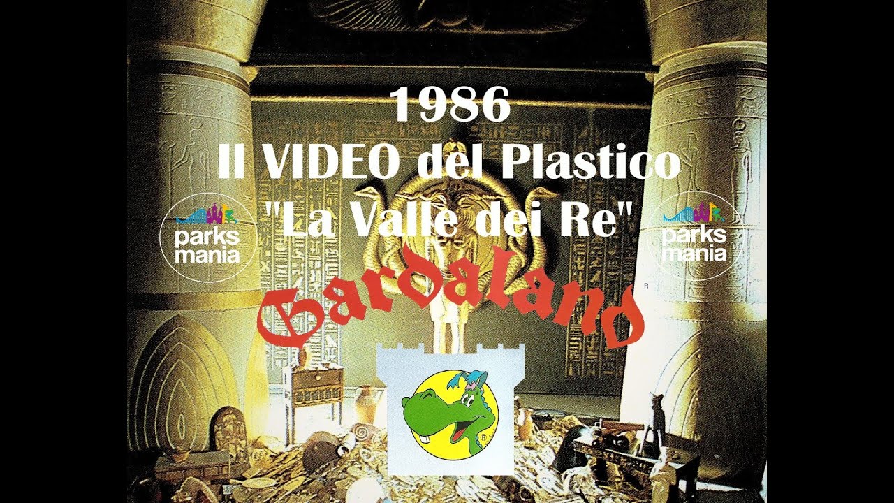 1986 GARDALAND: il plastico di VALLE DEI RE