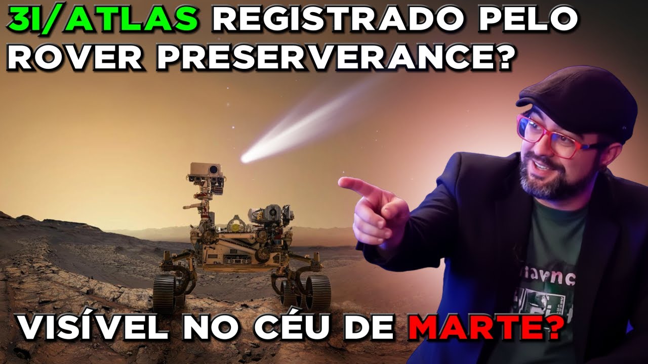 Phobos ou 3I/ATLAS? Rover Perseverance da NASA v&ecirc; algo estranho!