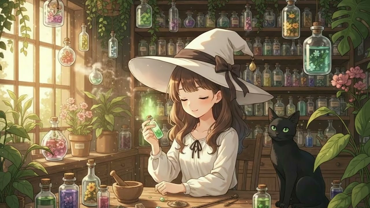 静かな異世界の夕暮れに流れるケルト音楽｜作業や読書が自然とはかどる1時間BGM