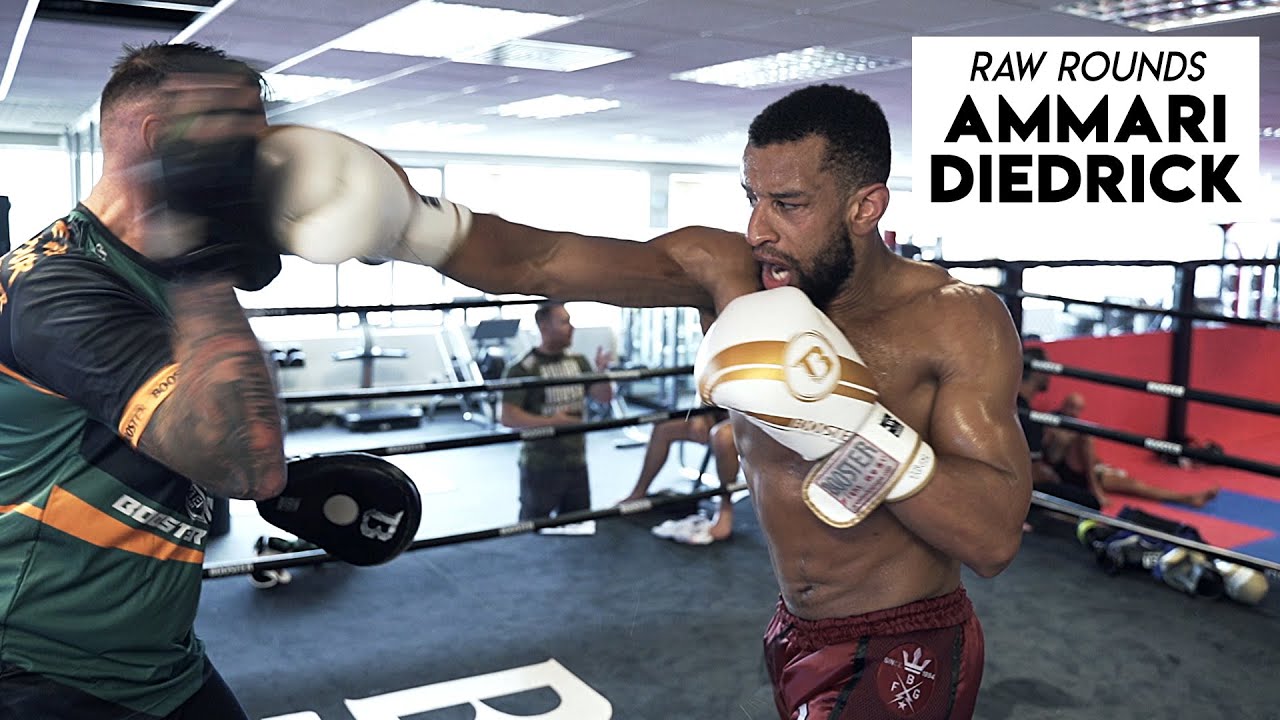 RAW ROUNDS - Ammari Diedrick Dutch Kickboxing Pad Work