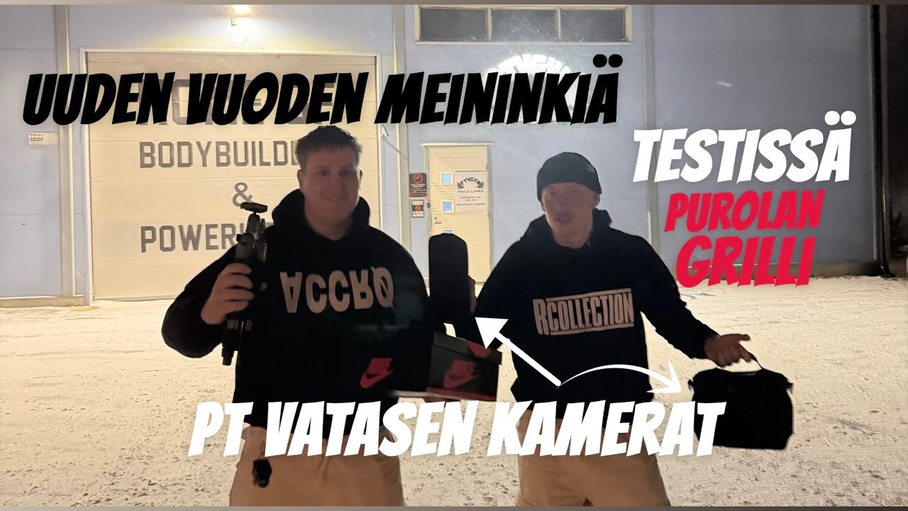 OSTETTIIN PT VATASEN KAMERAT, Grilli testailua ja muuta.. - MEININKI