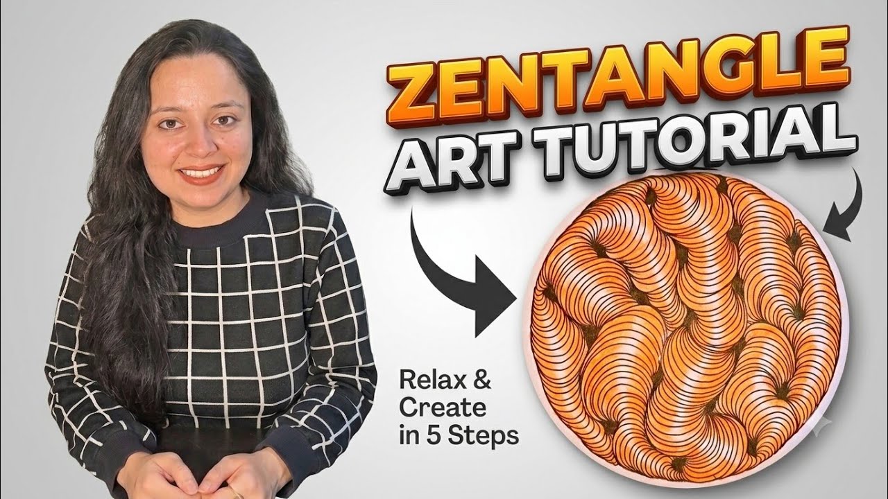 Pattern 1214|Zentangle art|Doodle art|Zentangle|Zendoodle|Zentangle pattern|Zentangle tutorial 