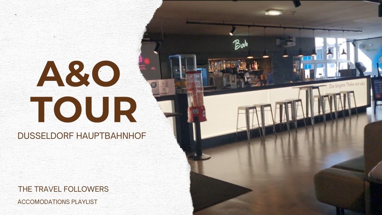 Inside a&o Düsseldorf Hauptbahnhof Honest Look at Budget Accommodation- Germany-The Travel Followers