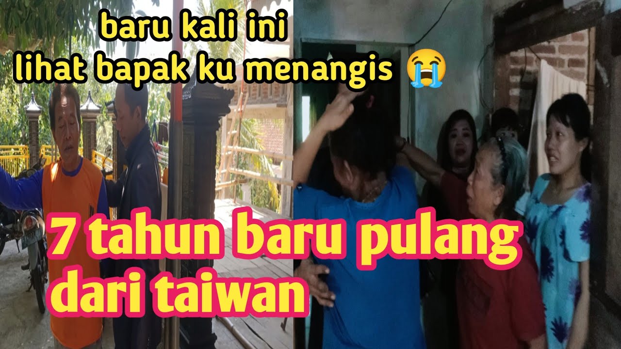 Momen Haru TKI Taiwan 7 tahun tidak pulang‼️ketemu kedua Orang Tua