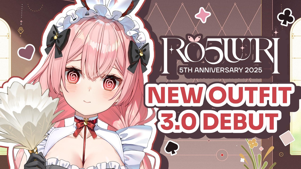 Rosuuri's New Model & 3.0 Showcase! 【#VTuber】