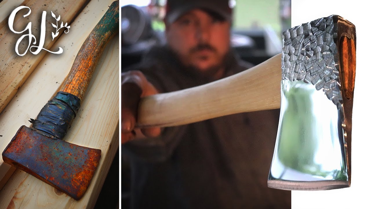 Rusted Axe Restoration..beyond restored.