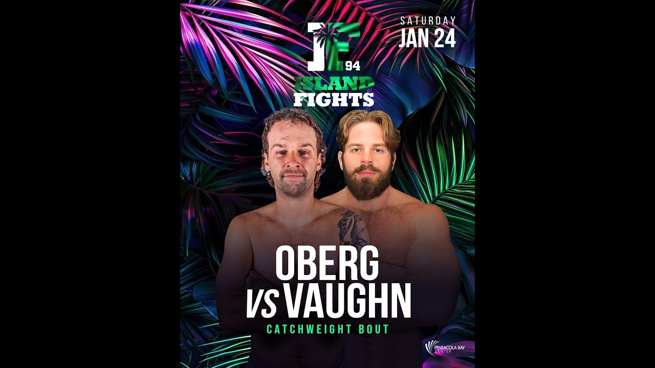 Michael Oberg vs. Trevor Vaughn &mdash; Full Fight  Island Fights 94 | Islandfights.com