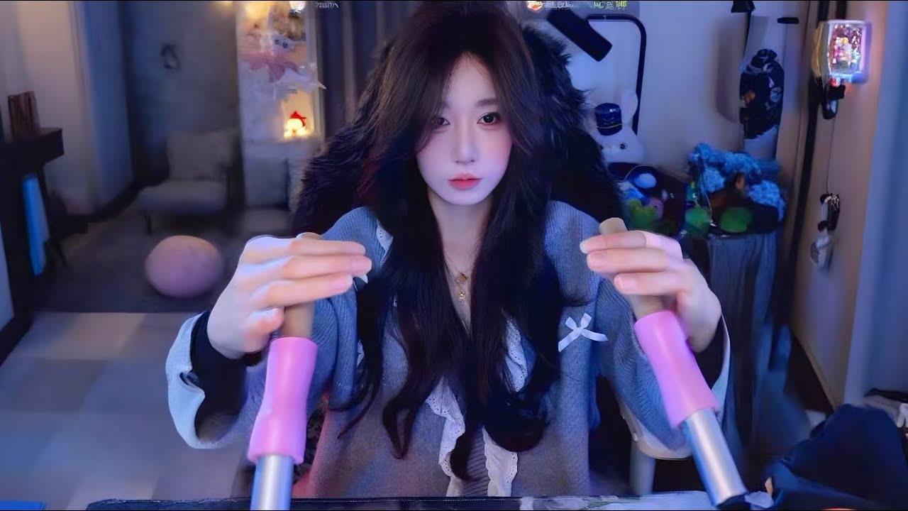 【ASMR 3dio】芒果（无人声）  清洁耳道 放松身心   搓麦 棉签掏耳