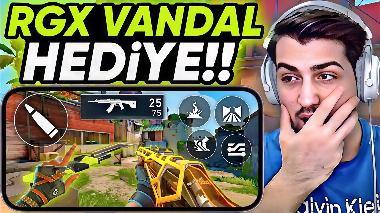 VALORANT Mobile Hesabıma RGX VANDAL Hediye EDİLDİ! 😱🔥| Valorant Mobile