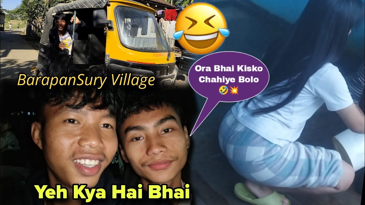 Yeh Kya Dekh Diya 🤣 || BarapanSury Village Exploring Today, CADC Mizoram 🔥
