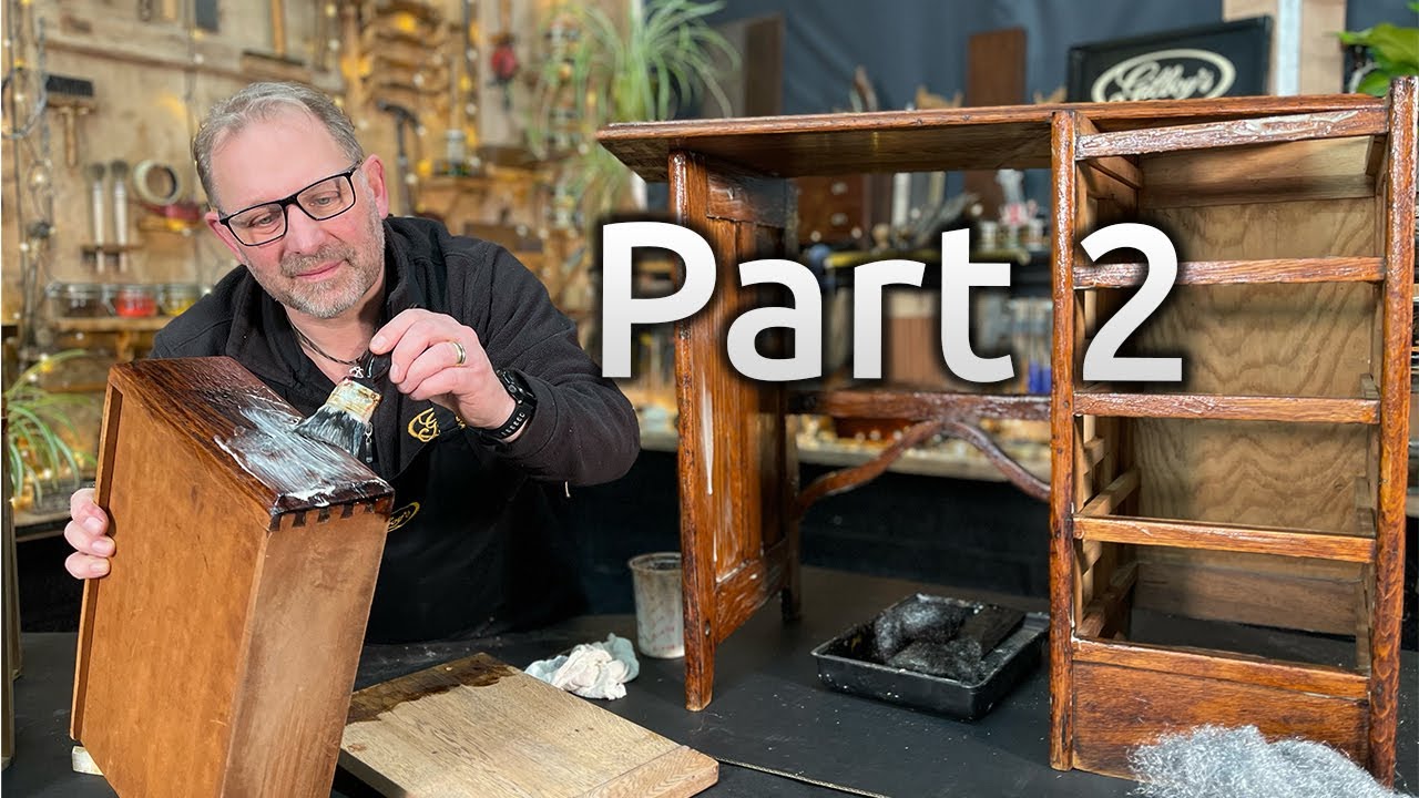 Restoring an Antique School Desk  (Part 2 of 2)