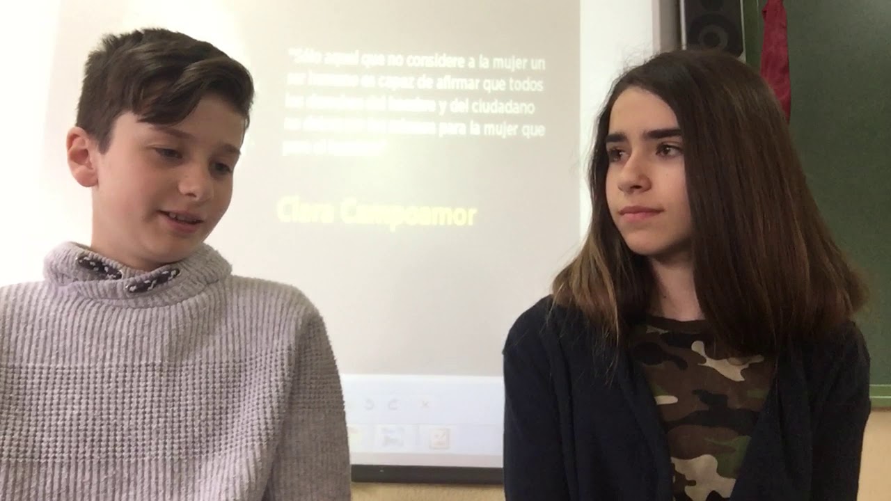 Proyecto mujeres extraordinarias CEIP Garcilaso Toledo CLARA CAMPOAMOR
