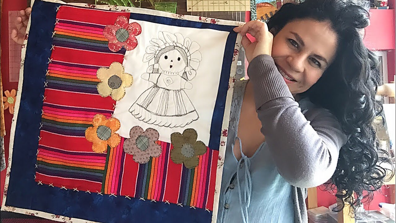 Patchwork muñeca mexicana