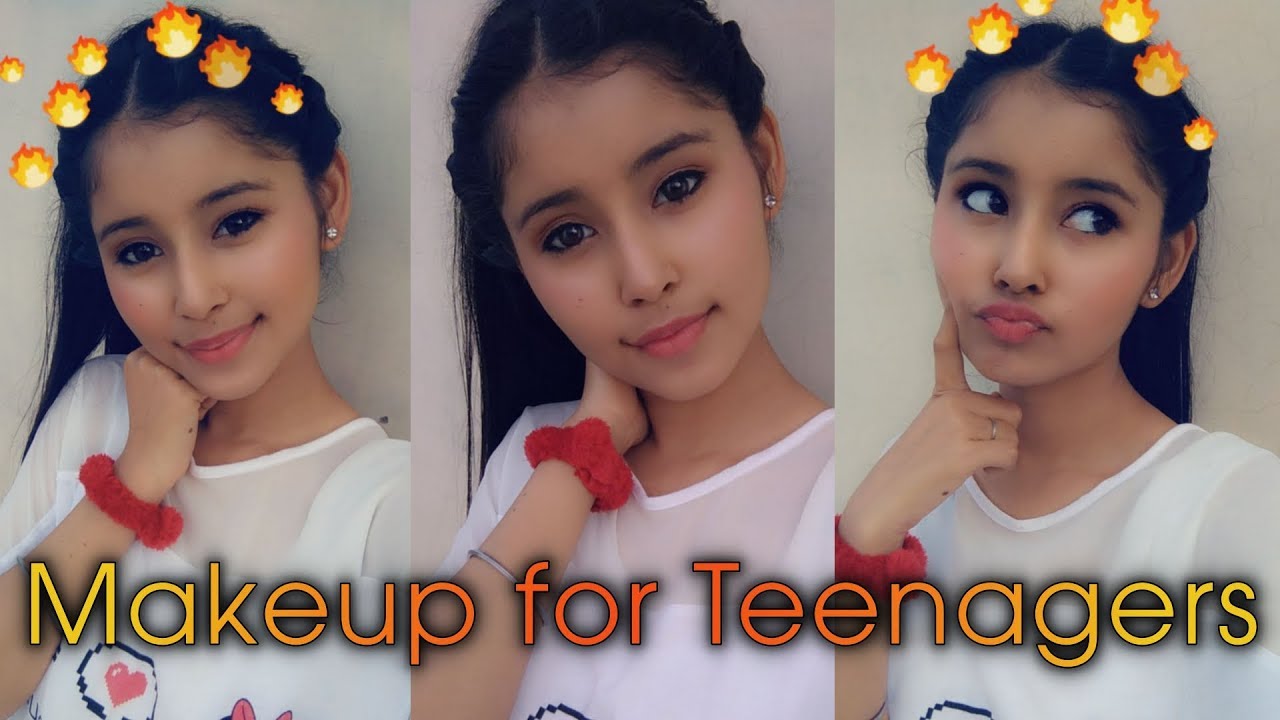 Makeup for Teenagers - School and College girls || Kiran Tutorialz || KTZX