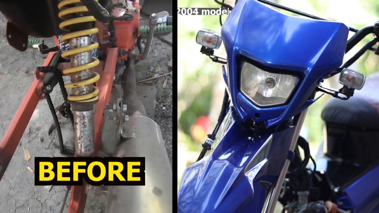 2004 1st model XRM Motorcycle Restoration (16yrs old)