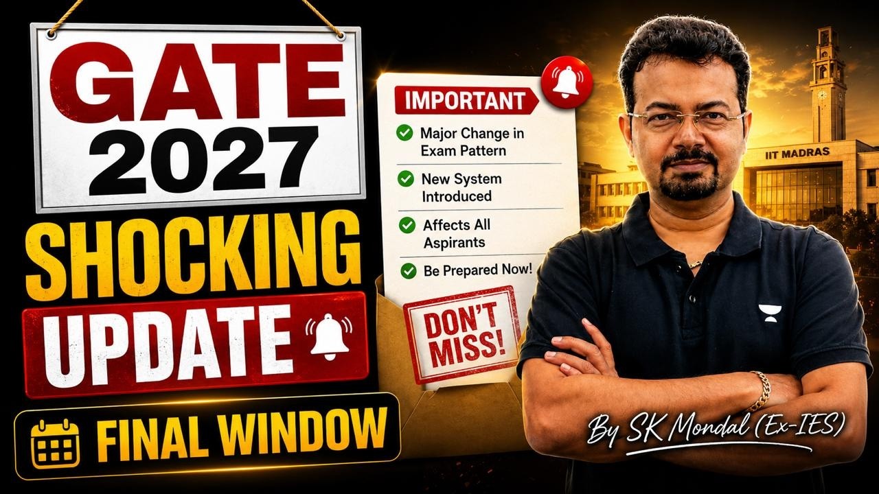 🚨 GATE 2027 BIG UPDATE | Every Aspirant Needs to Know This!