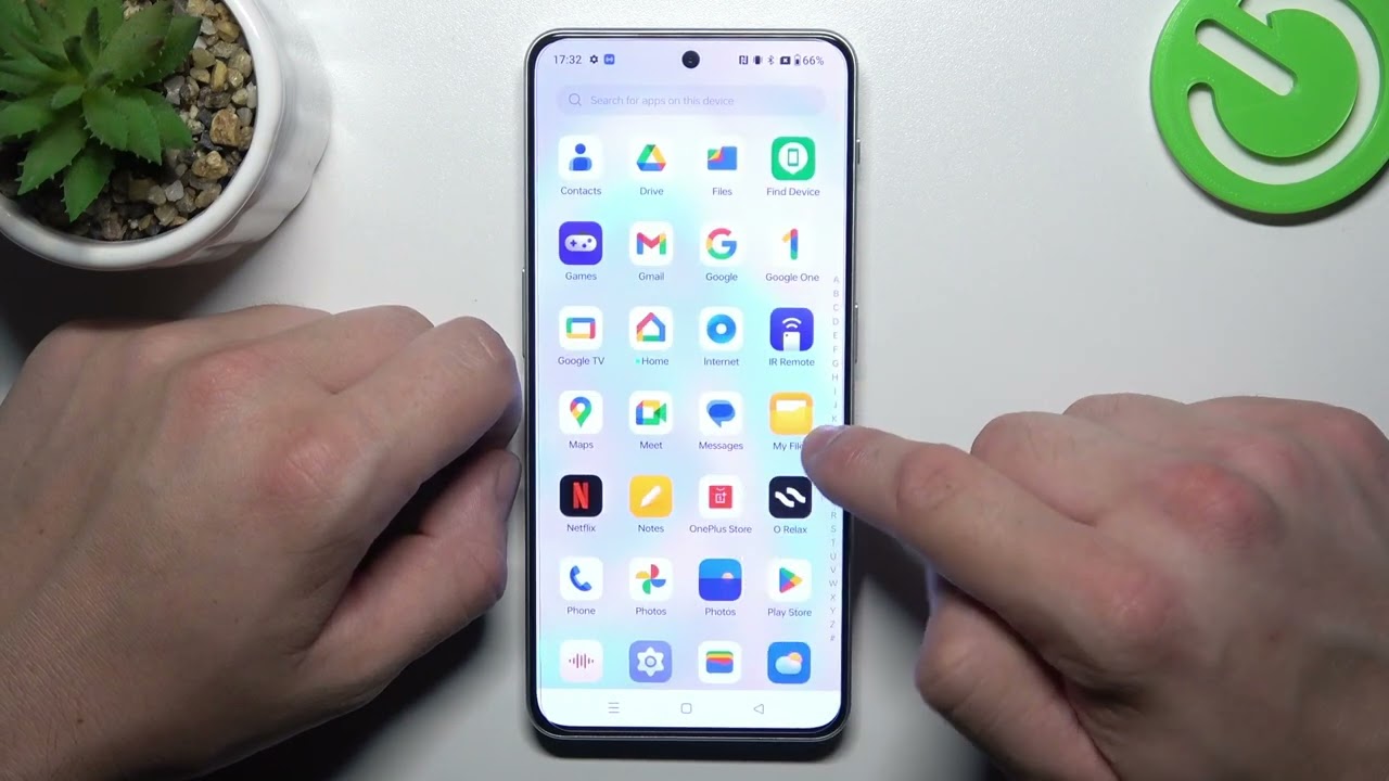 Как найти и открыть файловый менеджер на OnePlus Nord 3 &mdash; Приложение &laquo;Файлы&raquo;