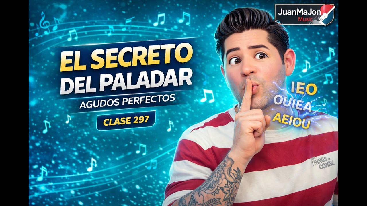 Como Cantar Agudos Con Técnica de Paladar | Ejercici OUIEA, Gua, Ro | Clase Canto 297