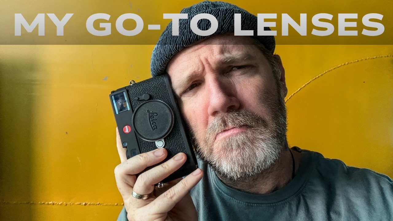 Моя система из 3 объективов после 20 лет работы профессиональным фотографом.