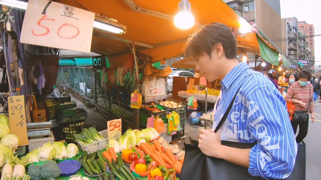 【韋禮安 VLOG】虎林市場買菜去～