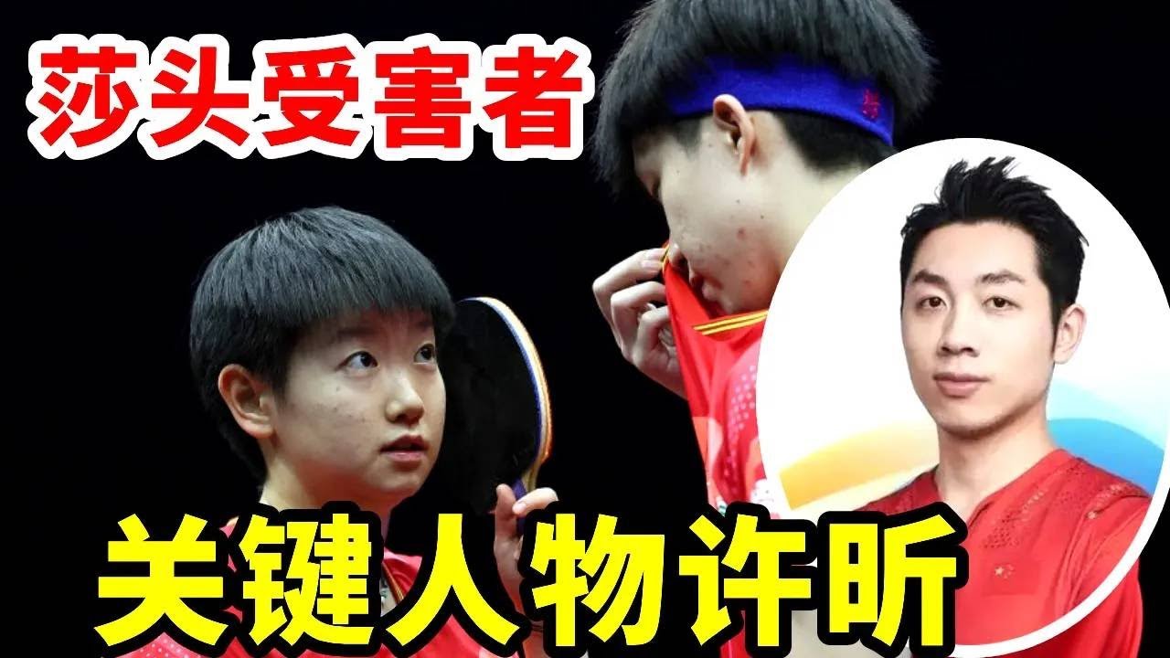 原来许昕才是莎头的最大受害者，没有许昕早就散了#王楚钦 #搞笑 #国球乒乓 #孙颖莎 #乒乓球 #体育 #游戏