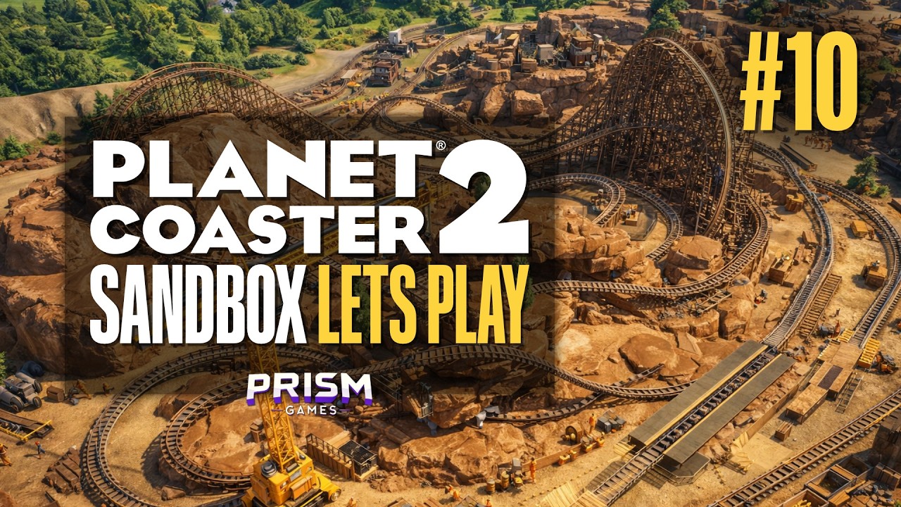 Ein neuer Family Coaster? 🌵 | Sandbox Lets Play #10 - Planet Coaster 2