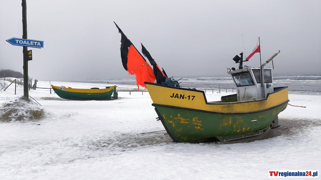 ❄️🌊 Zobacz zimową wersję plaży w Jantarze! 🌊❄️Cisza, spokój i zupełnie inne oblicze Bałtyku 🤍