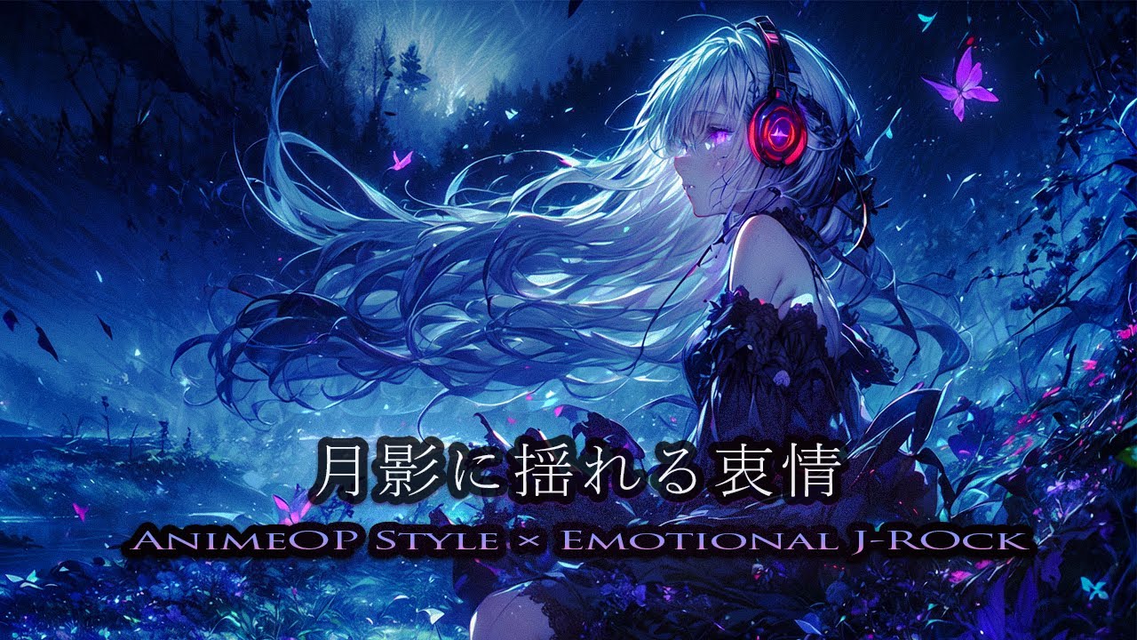 【Playlist】月影に揺れる衷情 - Lunar quiet Tremor -｜哀愁のEmoRock×中毒性×重低音×疾走感×Anime OP｜作業用BGM / Emotional J-Rock