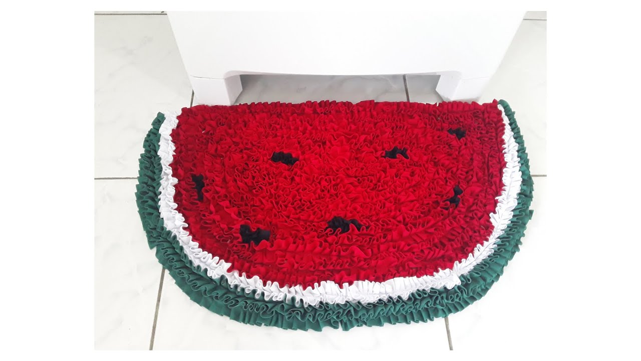 Tapete frufru de melância