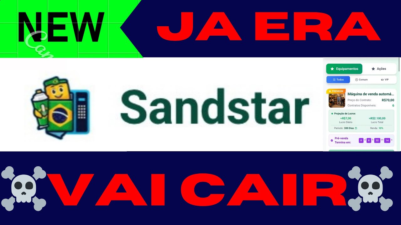 PLATAFORMA SAND STAR VAI CAIR! #sandstar