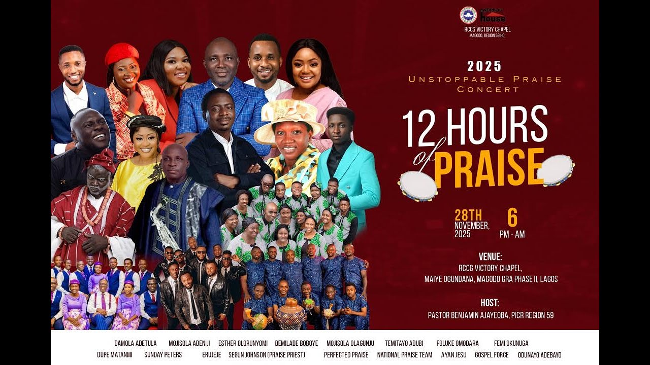 2025 UNSTOPPABLE PRAISE CONCERT: 28-11-2025