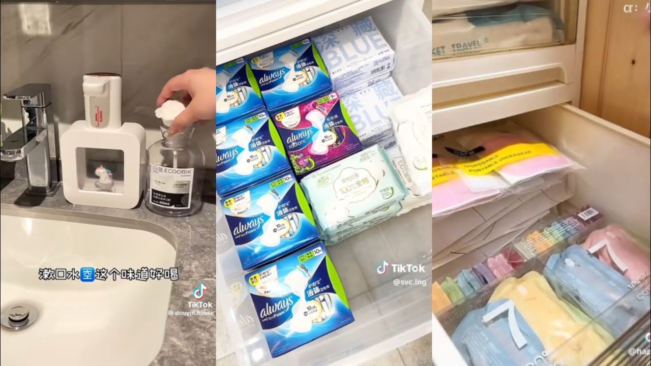 Asian home essentials unboxing and restocking | ASMR aesthetic and satisfying organization