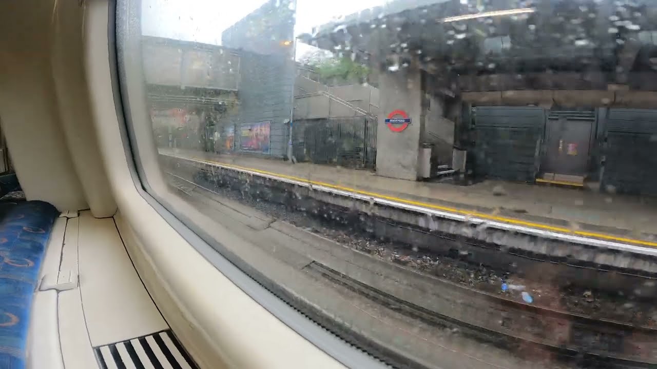 London Underground Jubilee Line 1996 stock ride Stratford to canning town 31/07/2023