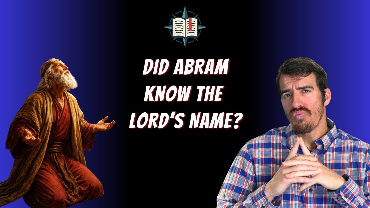 Genesis Says Yahweh, Exodus Says Not Yahweh—What Gives?