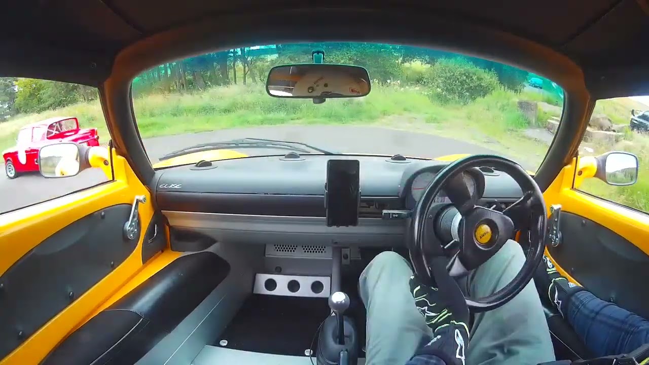 Lotus Elise S1 - MSCC Forrestburn Hill Climb Track Day