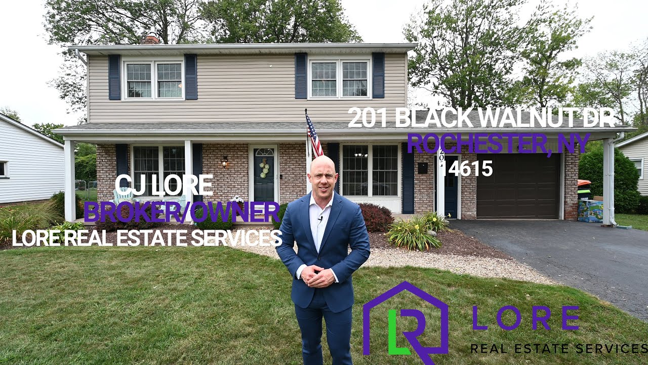 For Sale: 201 Black Walnut Dr Rochester NY 14615
