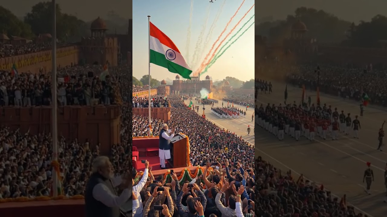 Narendra Modi Celebrates Republic Day 2026 at Lal Qila | 26 January 🇮🇳 