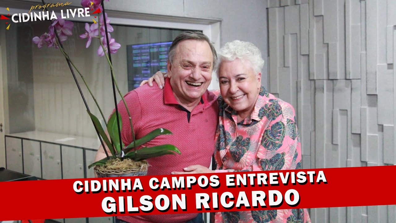 Como Vai Você? Cidinha Campos entrevista Gilson Ricardo